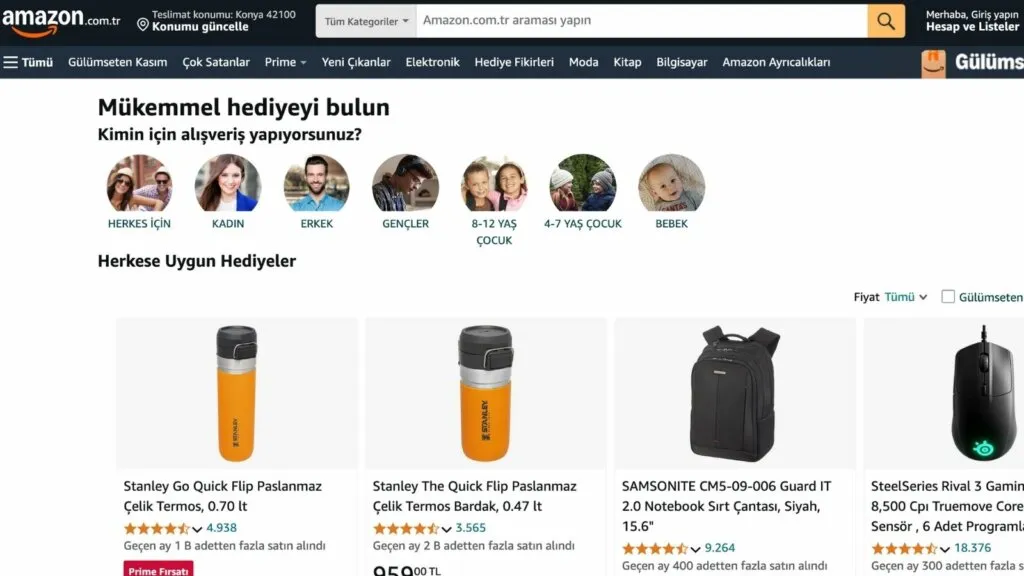 2. Amazon’un Ürün Tavsiye Sistemleri 